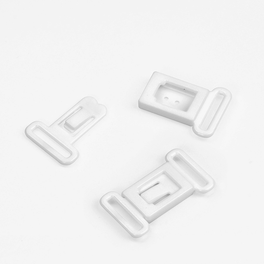 Fibbia in plastica - FF571 - Bianco