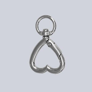 Moschettone a cuore girevole - FF627-45 - Nikel